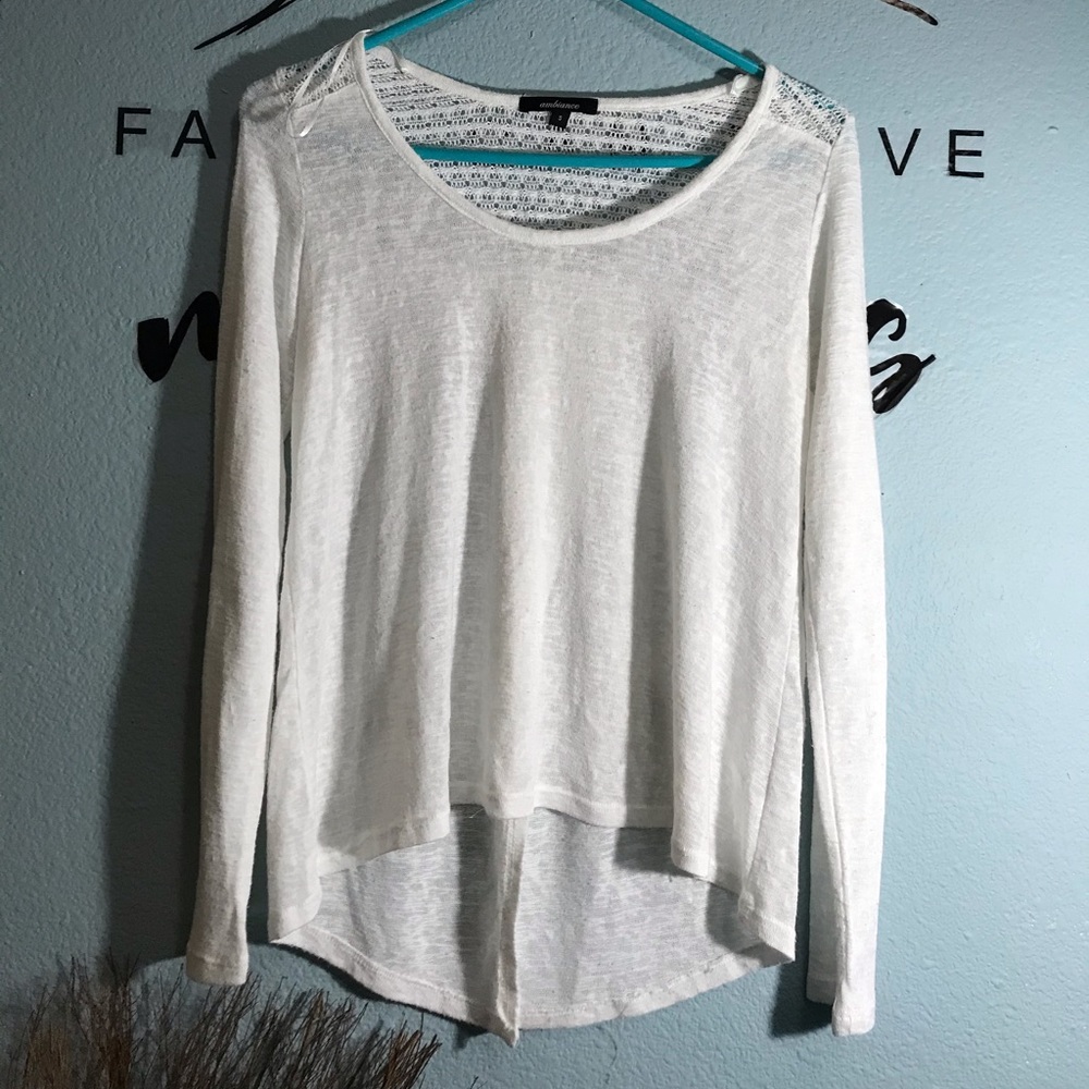 Ambiance white sweater